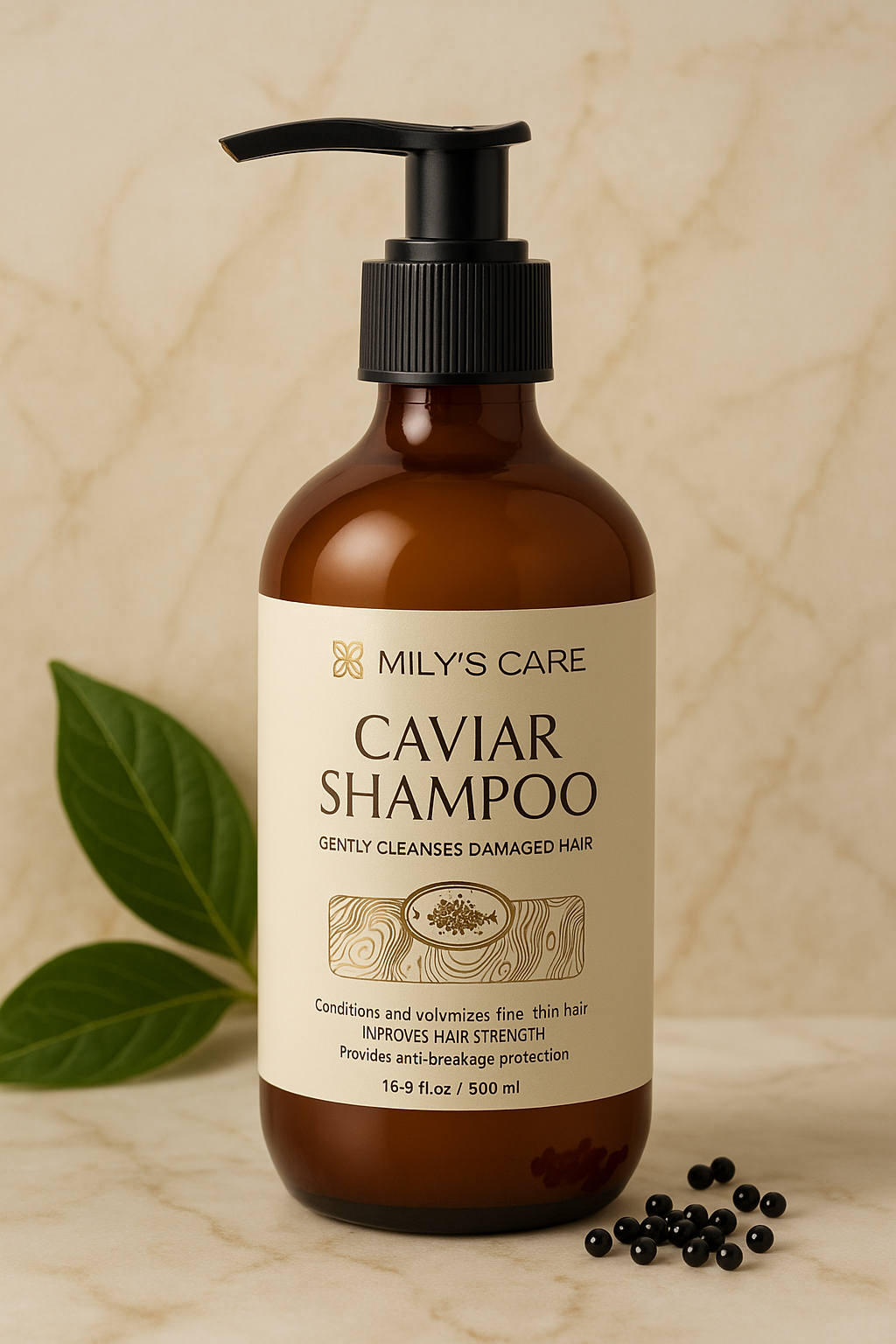 Caviar Shampoo – Nutrición Profunda y Protección Extrema | Mily’s Care