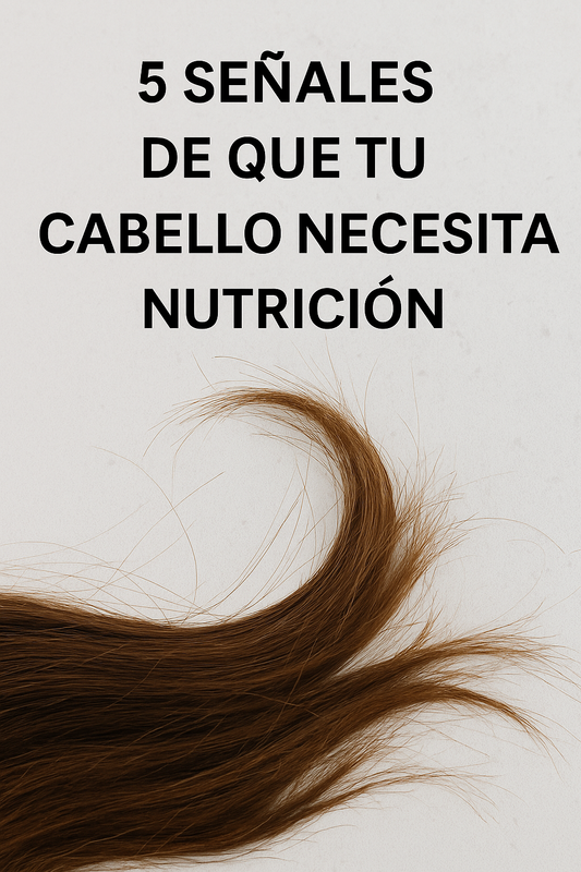 5 señales de que tu cabello necesita nutrición